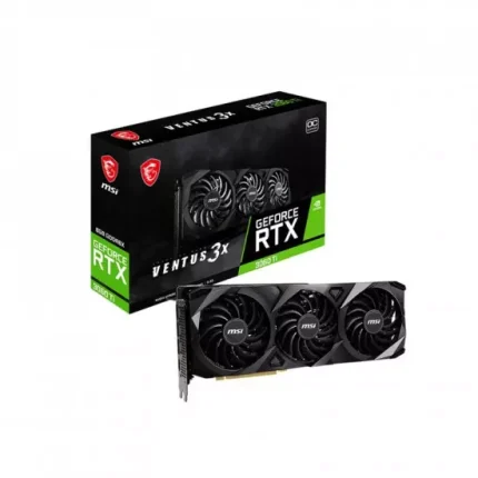 MSI VGA NVIDIA GeForce RTX 3060 Ti VENTUS 3X 8GD6X OC, RTX 3060 Ti, 8GB GDDR6X, 3xDP, 1xHDMI