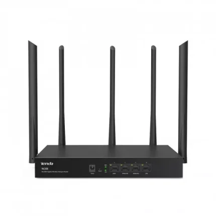 Tenda W20E WiFi Hotspot AC1350 Gigabit Router, 1xWAN, 2xWAN/LAN, 1xLAN, VPN, Captive portal, Metal