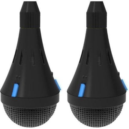ClearOne 930-6200-206-B-D Ceiling Microphone Array Dante Black Bundle