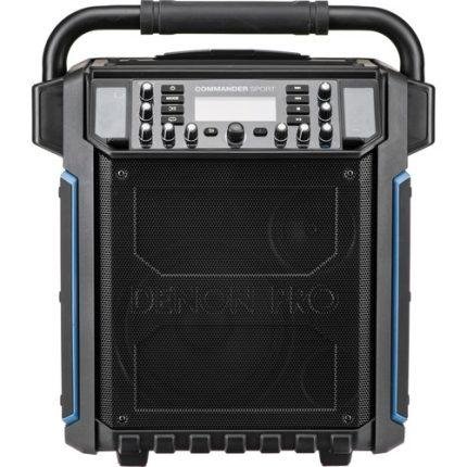 Denon Commander Sport Portable Water-Resistant Speaker with Wireless Handheld Microphone