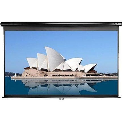 Elite Screens M84UWH 84" Manual Series Projection Screen