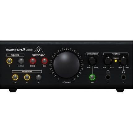 Behringer High-End Speaker and Headphone Monitoring Controller