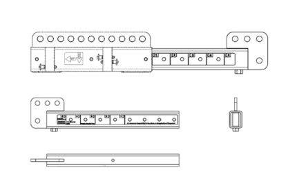 JBL VTX V20 AF EB Array Frame Extension Bar
